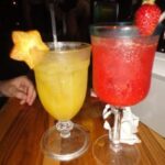 Cocktail dans le village de Cahuita au Costa Rica