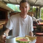 Petit déjeuner de Vincent à Manuel Antonio - un délice !