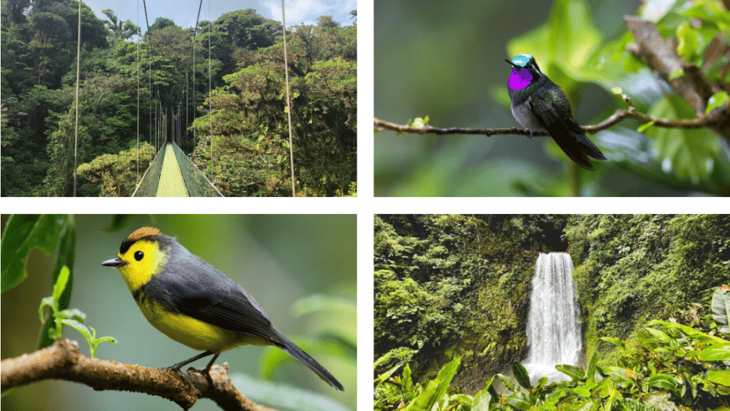 itinéraire 15 jours au costa Rica avec Monteverde
