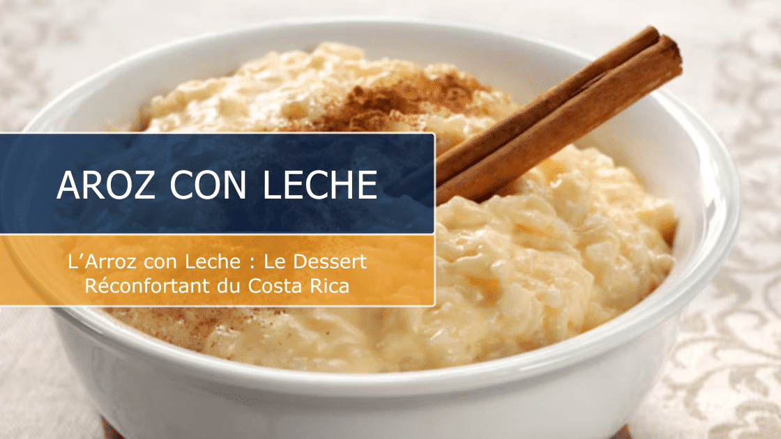 aroz con leche dessert gastronomie costa rica vert costa rica