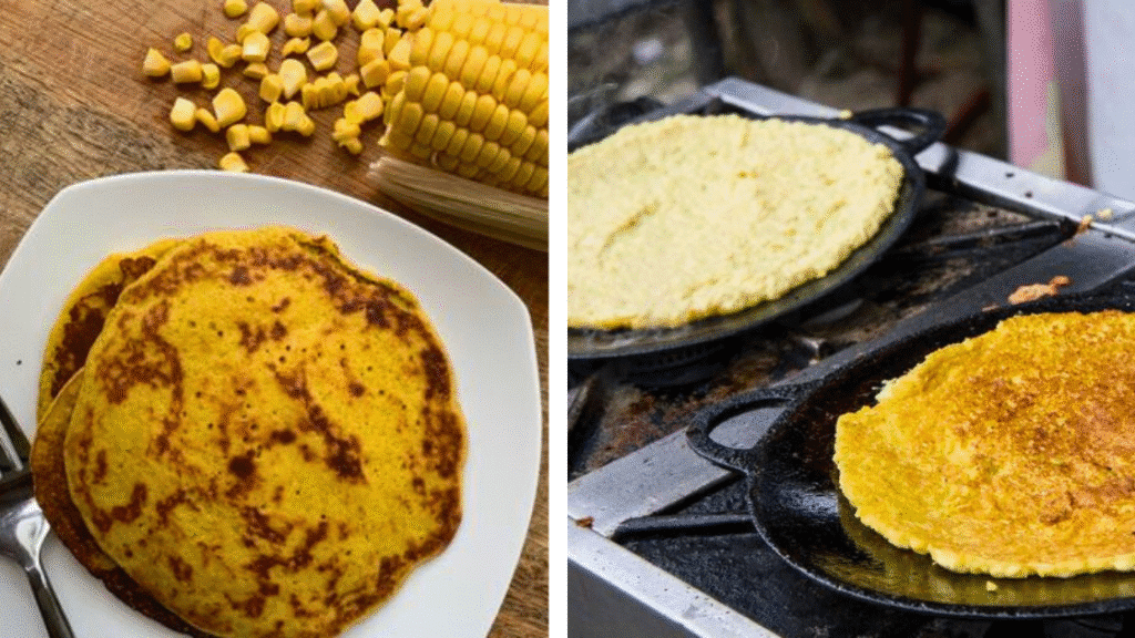 Chorreadas : la crêpe de maïs dorée typique du Costa Rica