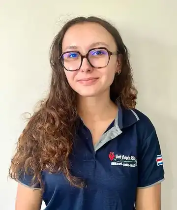 Julie Bertrand, de l'équipe Vert Costa Rica