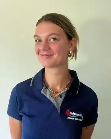 Manon Martin, de l'équipe Vert Costa Rica
