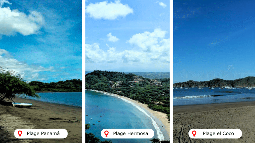 Une journée dans le Golfe de Papagayo : explorez les plages de Panamá, Hermosa et del Coco