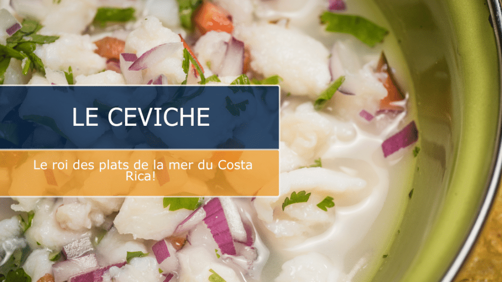 Le ceviche : le roi des plats de la mer du Costa Rica
