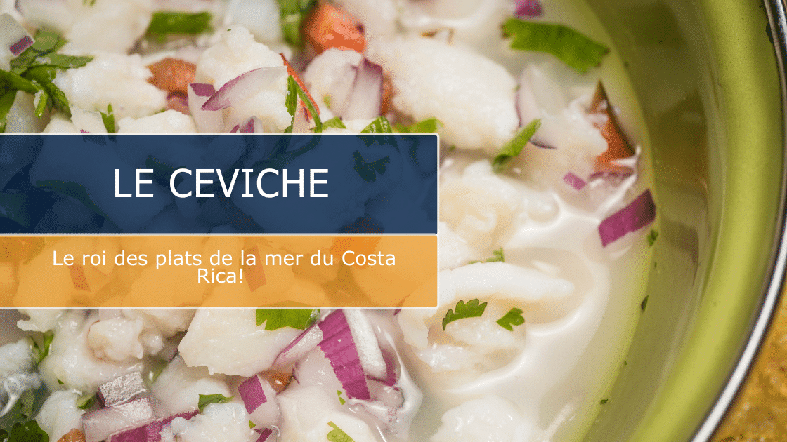 Le ceviche : le roi des plats de la mer du Costa Rica