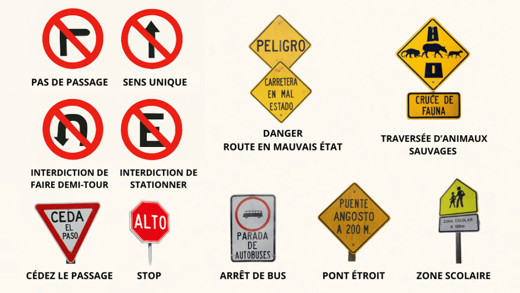 Conduire au Costa Rica : comprendre les règles de priorité et la signalisation