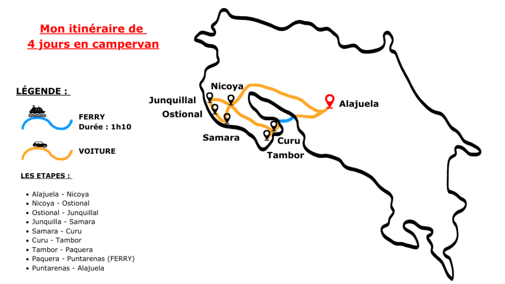 Mon road trip en campervan au Costa Rica : 4 jours de liberté dans le Guanacaste