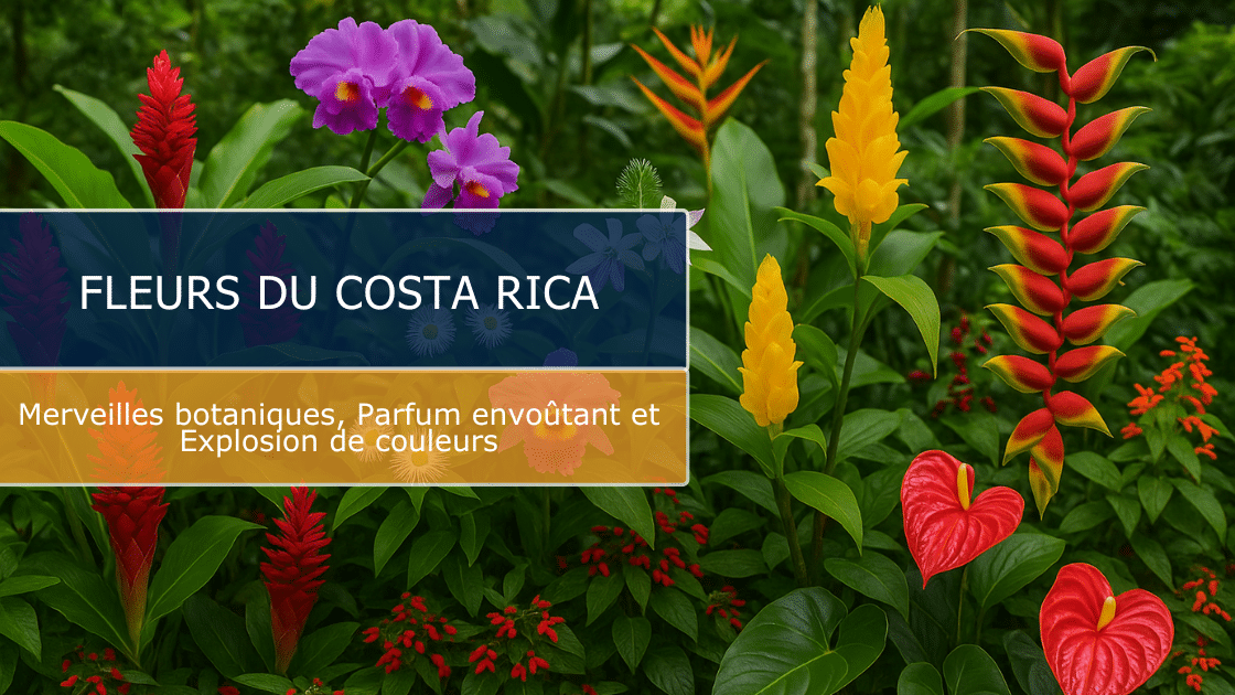 Un voyage fleuri : les 10 fleurs du Costa Rica à ne pas manquer